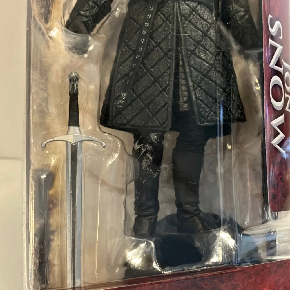 Game of Thrones Jon Snow Action Figure - Black‎ and Red